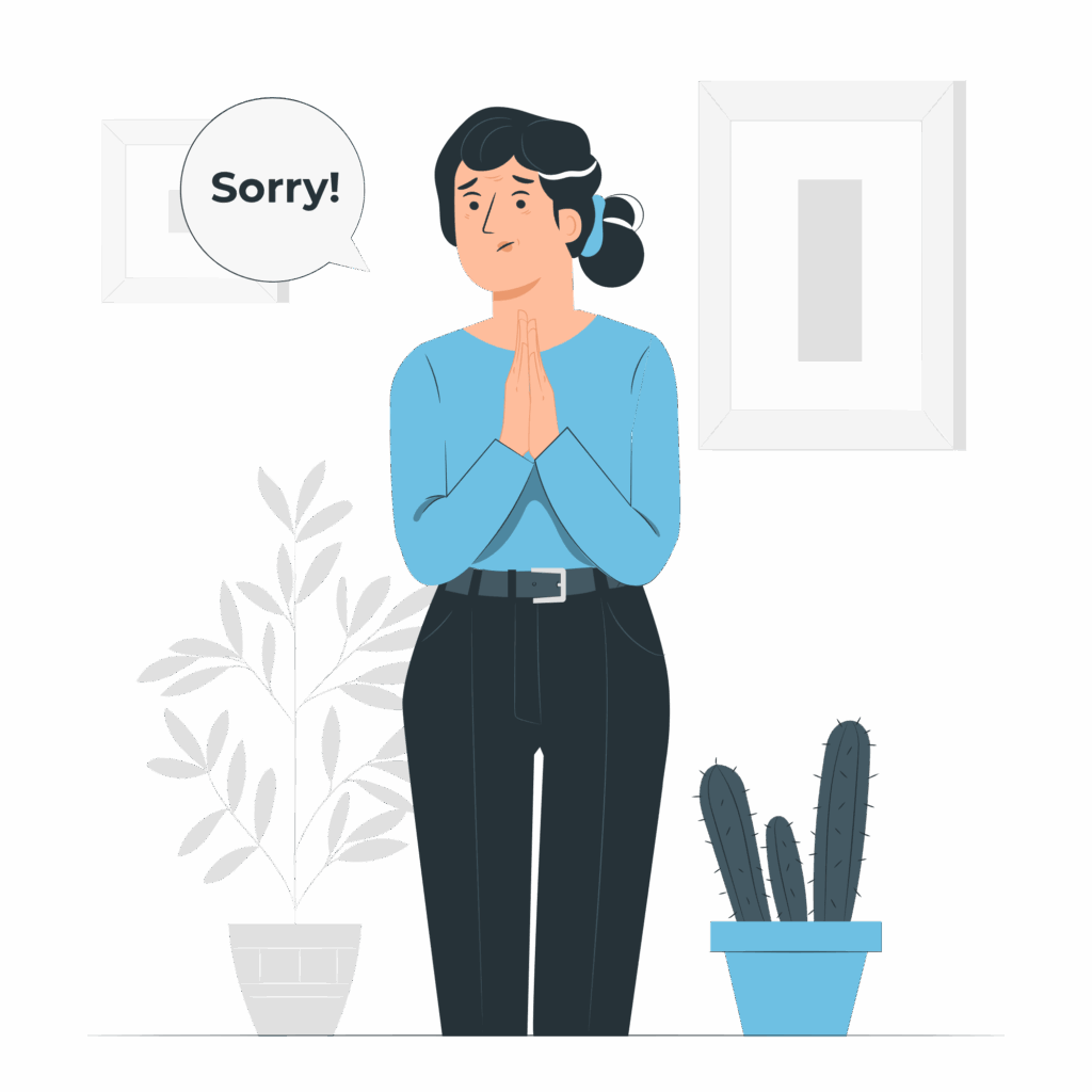 Client discussing web development mistakes with developer