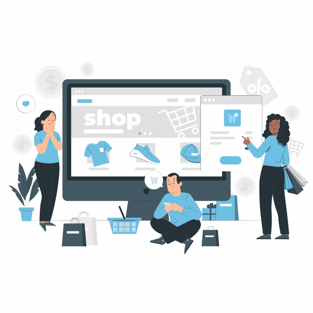 E-commerce website shopping cart in Anand